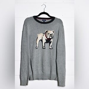 Club Room English Bulldog Sweater